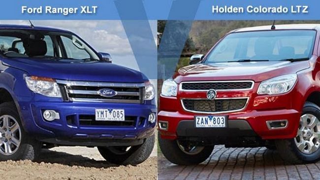 Photographie - Chevrolet Colorado vs Ford Ranger: le pick-up épreuve de force!