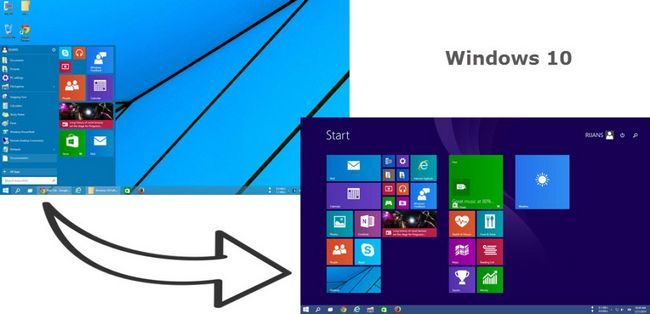 Photographie - Comment revenir au plein écran de démarrage de l'écran sur Windows 10
