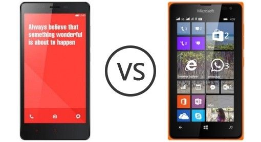 Photographie - Microsoft Lumia 435 vs xiaomi redmi 2 - Le challenger de xiaomi pour Microsoft