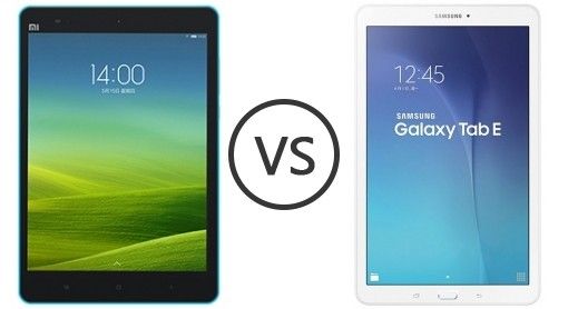 Photographie - Xiaomi mi pad 7.9 vs Samsung Galaxy Tab 9.6 e - bataille des tablettes d'entrée de gamme