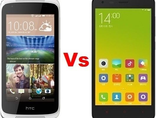 Photographie - Xiaomi redmi 2 vs HTC Desire 326g - deux offres à valeur SIM tête-à-tête vont