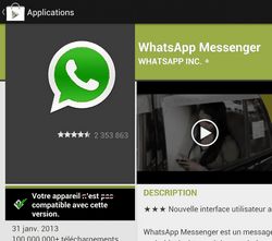 Comment télécharger WhatsApp sur android