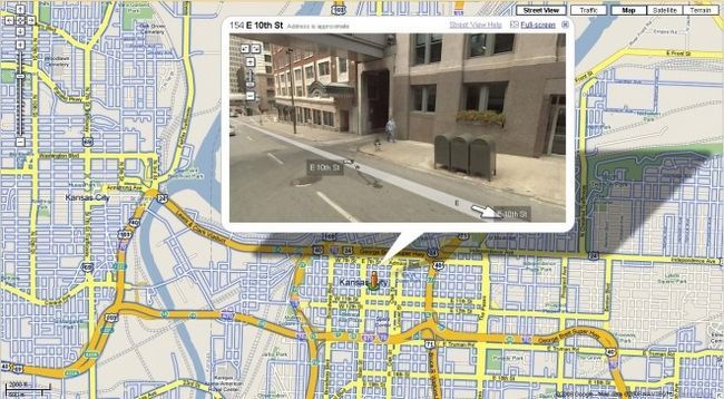 Photographie - Cartes et Google Street View - caché dispose la plupart des gens ne savent pas