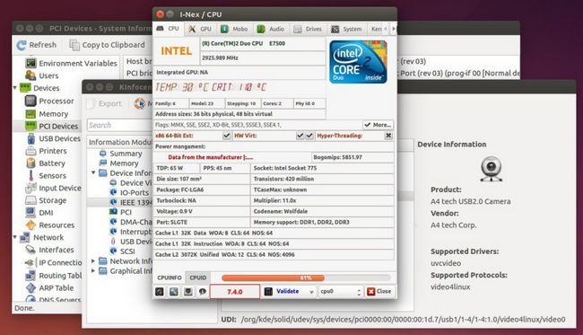 Photographie - 5 outils interface pour voir les informations matérielles dans Ubuntu / Linux