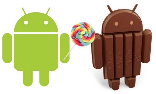 Photographie - Sucette Android vs kitkat Android - devriez-vous mettre à jour sucette?