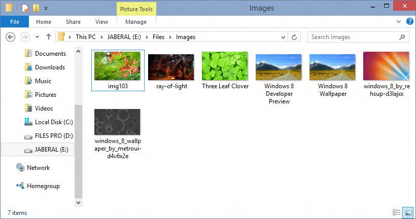 Photographie - Appliquer même style d'affichage pour tous les dossiers à la fois dans Windows 7, 8 et 10