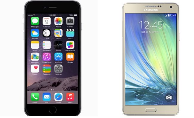 Photographie - Galaxy A7 vs iphone 6 plus - le smartphone de Samsung abord alimenté par un processeur de 64 bits