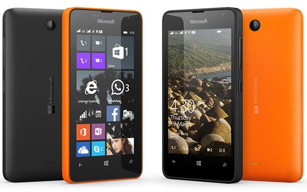 Photographie - Microsoft lumia 430 vs Microsoft lumia 532 - combats internes entre les frères lumia