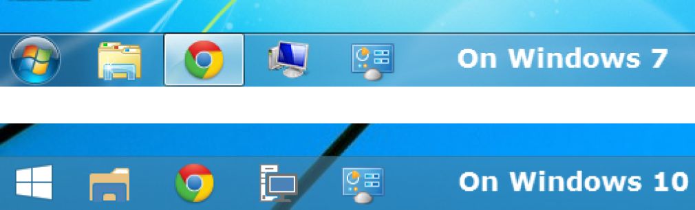 Computer épinglé à barre des tâches Windows