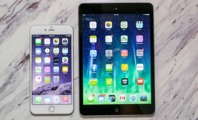 Photographie - Iphone 6 plus vs Mini iPad 3 - Avez-vous besoin d'un grand smartphone ou une petite tablette?