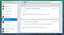 l'application de la boîte de réception de Gmail est mis à jour à la dernière version 1.4