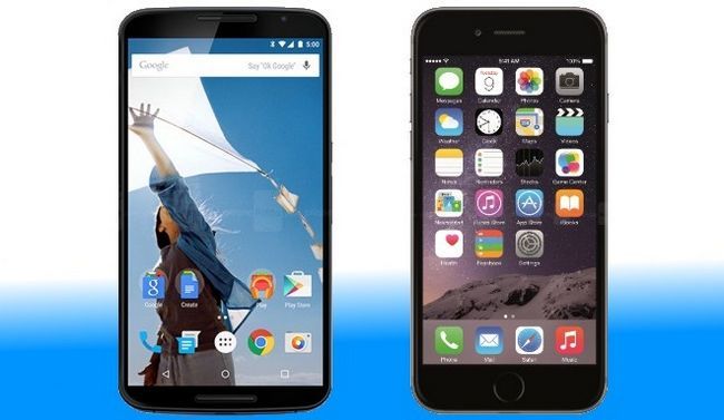 Photographie - Nexus 6 vs iphone 6 - plus grands rivaux de 2015?