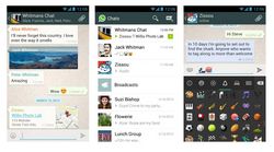 0,5 téléchargement gratuit de WhatsApp et installer sur des tablettes Android et téléviseurs Android