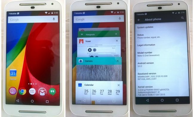 Photographie - Mise à jour Android 5.0.2 pour le Galaxy Note sucette bord, nexus 9 et sony xperia