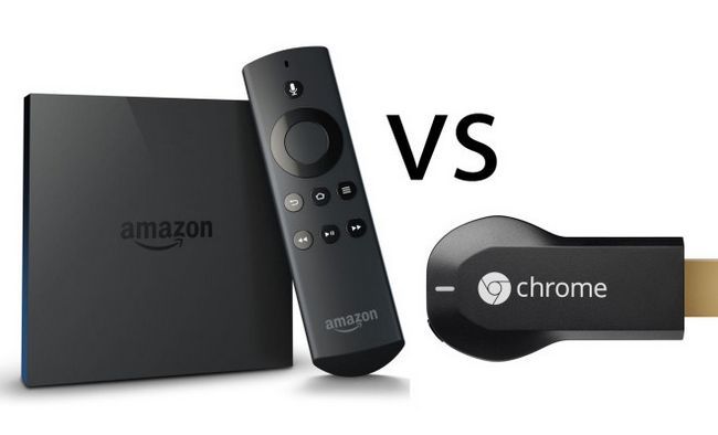 Photographie - Chromecast vs Amazon feu tv bâton - la bataille commence