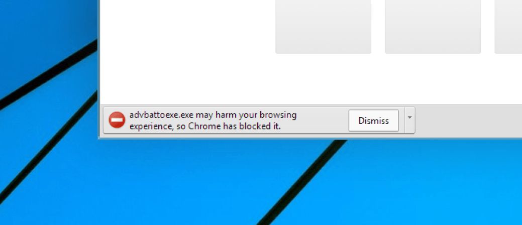 Chrome avertissement de virus lors du téléchargement de fichiers