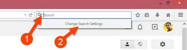 Modifiez les paramètres de recherche de Firefox