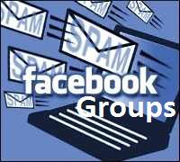 Groupes Facebook sont engagés dans spamming