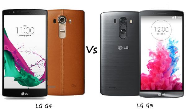 Photographie - LG G3 vs LG g4 - devriez-vous acheter le successeur parce qu'il a le cuir?