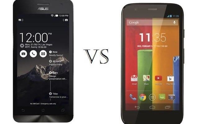 Photographie - Moto g 2014 vs asus zenfone 2 - le plus grand phare de Motorola?