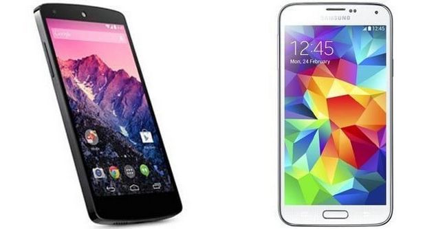 Photographie - Nexus 5 vs Samsung Galaxy S5 - dont l'un est le gagnant?