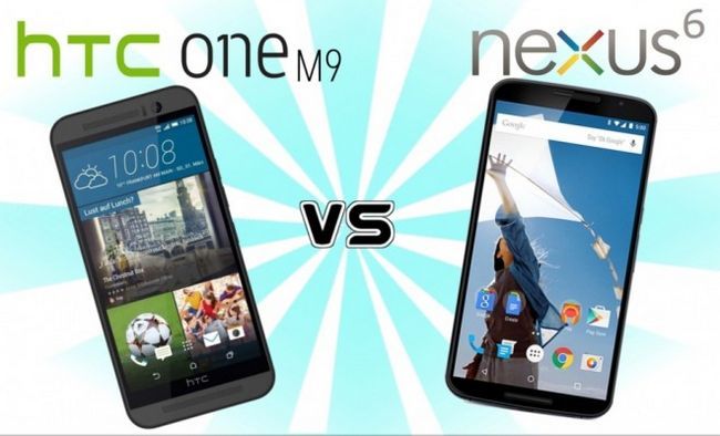 Photographie - Nexus 6 vs HTC One M9 - bataille de Google contre HTC