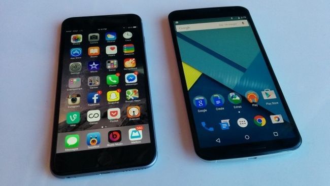 Photographie - Nexus 6 vs iphone 6 plus - le plus grand, le plus cher