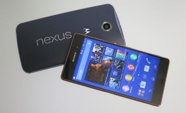 Photographie - Nexus 6 vs z4 xperia - premier phablet de Sony en 2015