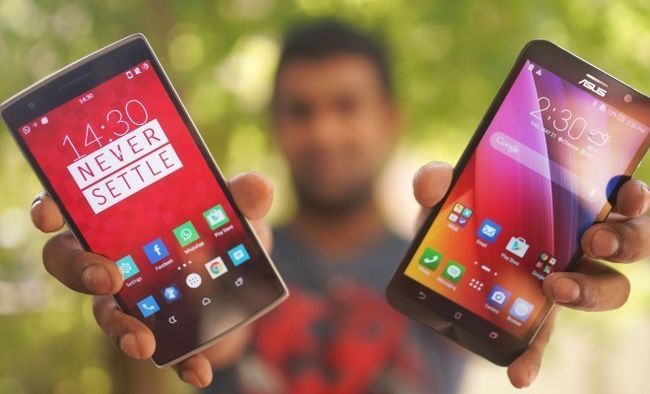 Photographie - OnePlus 2 vs asus zenfone 2 - top smartphones avec des fonctionnalités de haut calibre