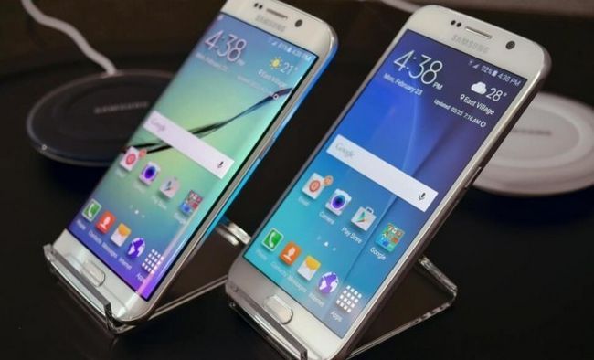 Photographie - Samsung Galaxy S6 vs bord de la galaxie - top Samsung comparaison des dispositifs