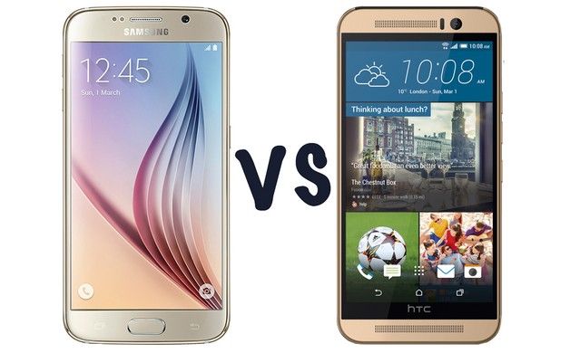 Photographie - Samsung galaxy S6 vs HTC One M9 - smartphones les mieux notés comparée