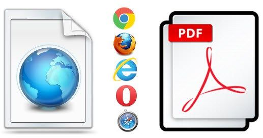 Enregistrer des pages Web en format PDF sur le navigateur