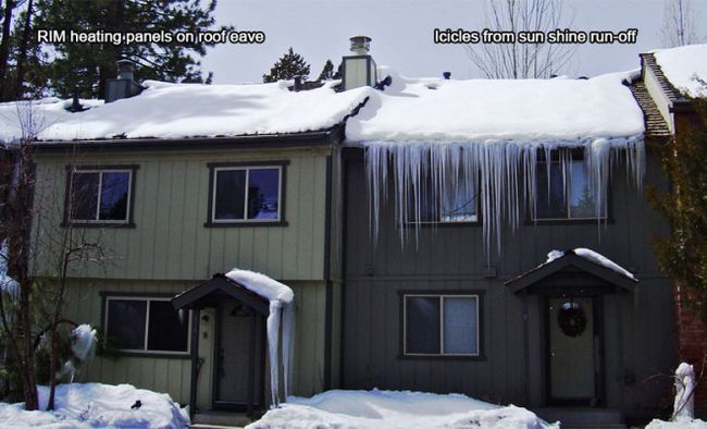 Photographie - Les dangers de barrages de glace à votre gouttières, le toit et la maison