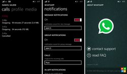 WhatsApp appel vocal fonctionnalité beta télécharger pour Windows Phone est disponible pour les beta testeurs