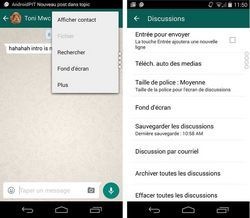 WhatsApp fonctionnalité d'appel vidéo ajoutée le dernière version de apk