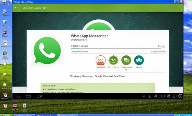 whatsapp for pc windows 7 install