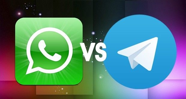 Photographie - WhatsApp vs télégramme - 2015 messager gagnant
